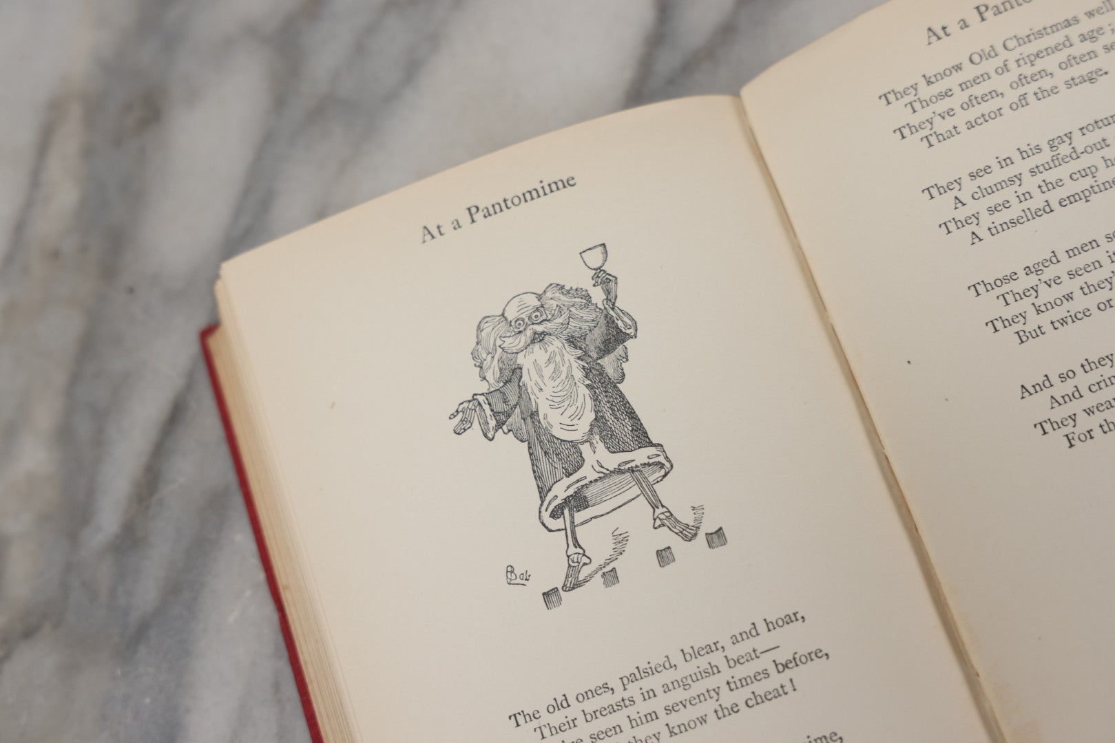Lot 117 - "The Bab Ballads" Antique Poetry Book By W.S. Gilbert With Illustrations By The Author, Macmillan And Co., Limited Publishers, London, 1925