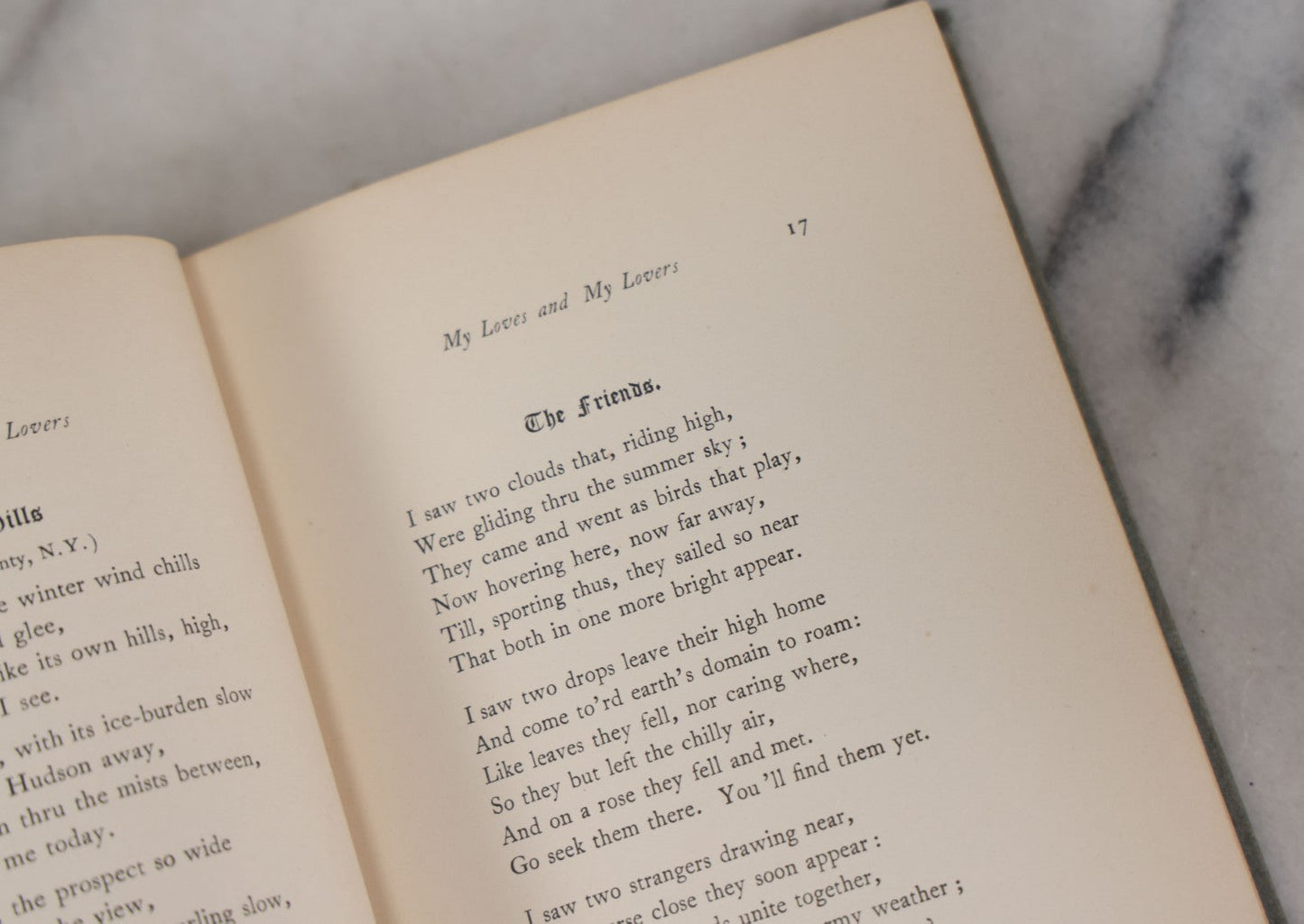 Lot 118 - "My Loves And My Lovers" Antique Poetry Book By Samuel Pearce Merrill, Limited Edition, Number 2 Of 500 Copies Printed, Signed By The Author, The Marion Press Publishers, 1909