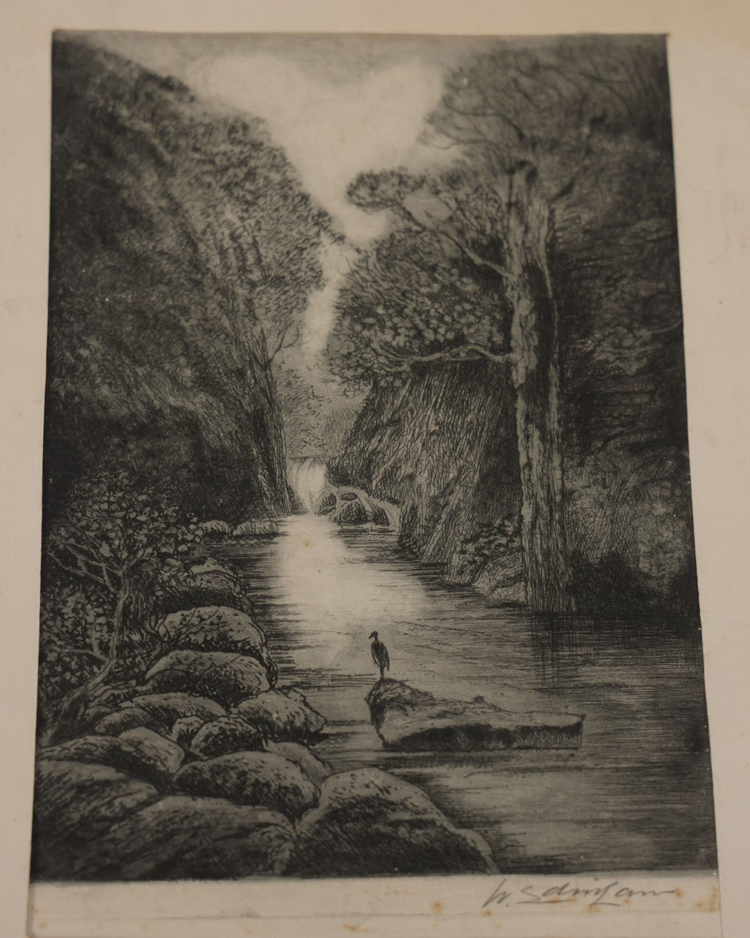 Lot 119 - Grouping Of Four Artist Proof Etching Including Edinburgh And More, Artist Signed, Illegible