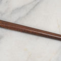 Lot 016 - Antique Sterling Silver Tipped Jogging Stick, Swagger Stick, Marked "Run For Your Life" At Top, By Reed And Barton, 14" Overall Length