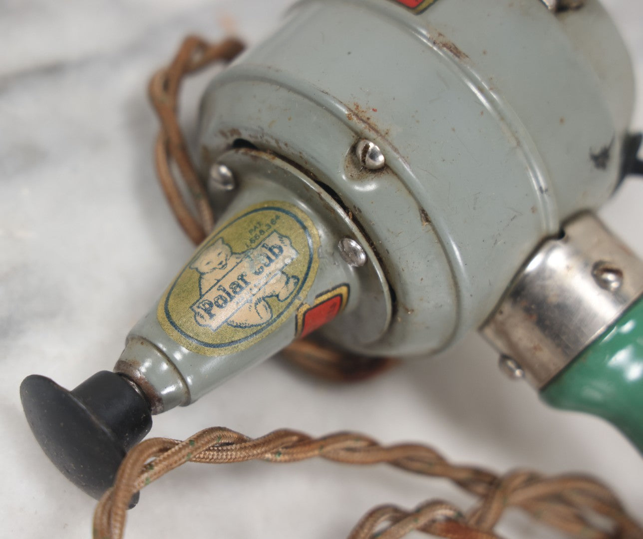 Lot 029 - Vintage Polar Cub Electric Vibrator Personal Massager In Original Box, By The A.C. Gilbert Co., New Haven, Connecticut, Untested