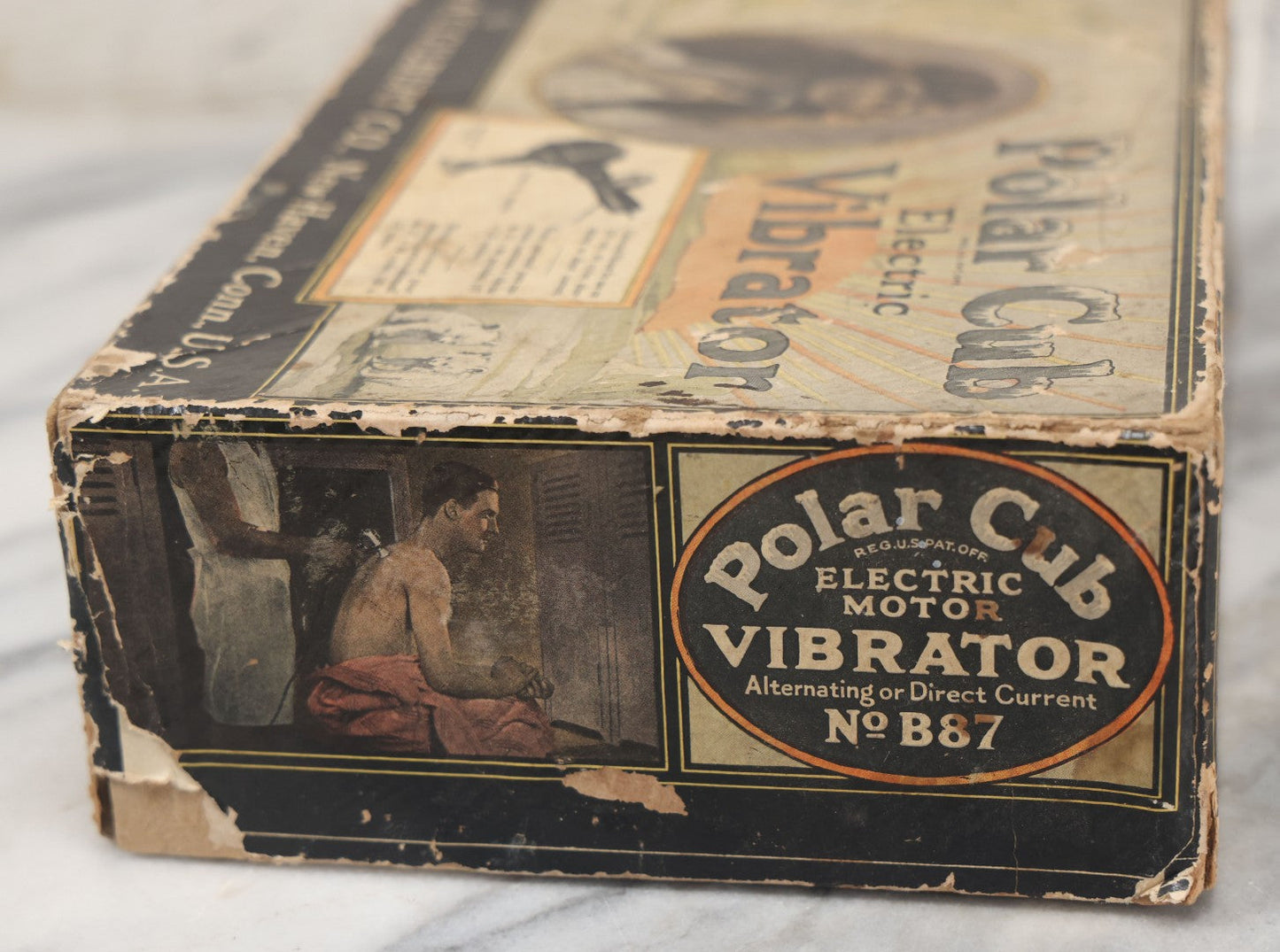 Lot 029 - Vintage Polar Cub Electric Vibrator Personal Massager In Original Box, By The A.C. Gilbert Co., New Haven, Connecticut, Untested