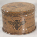 Lot 033 - Antique Advertising Tin For The One Day Bee Clock By Ansonia Clock Company, With Bee Graphics, Brooklyn, New York, Note Various Losses