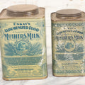 Lot 078 - Pair Of Antique Eskay's Albumenized Food, A Substitute For Mother's Milk Tins, Prepared By Smith, Kline, & French Co., Pharmacists, Philadelphia, Pennsylvania, Note Wear