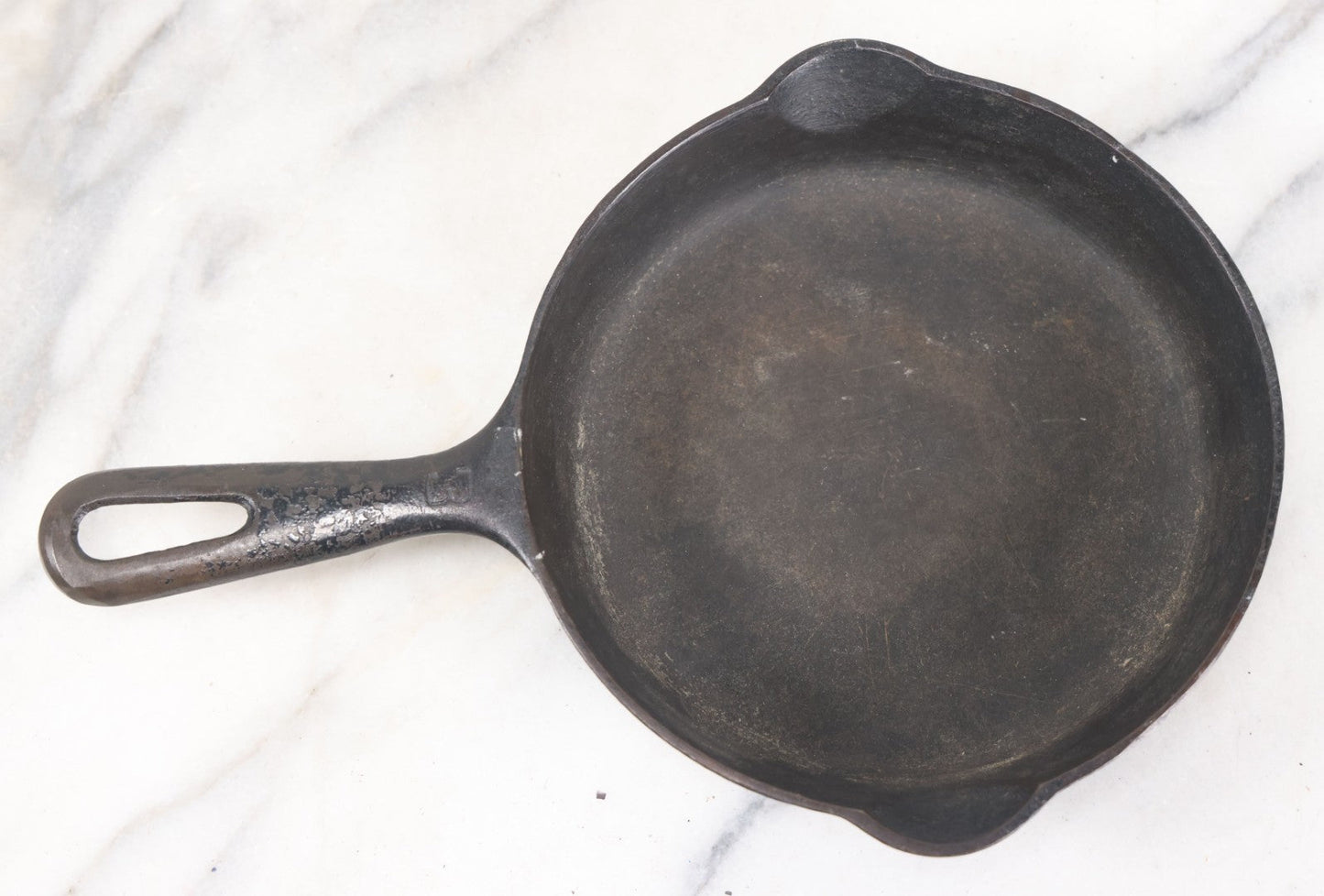 Lot 095 - Vintage Griswold Cast Iron Skillet No. 3, 6" Approximate Diameter, Erie, Pennsylvania, 709