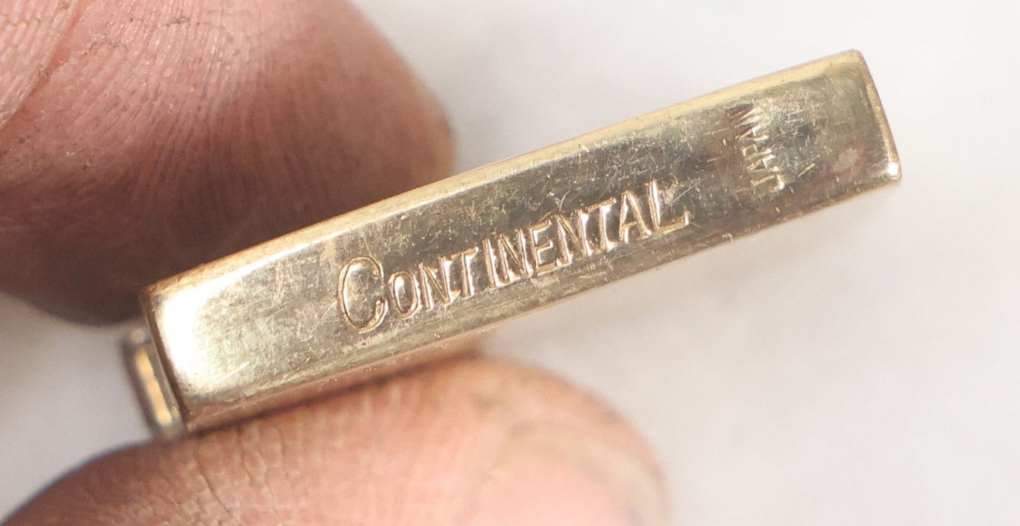 Lot 097 - Vintage "There Is Only One Mister Pants" Miniature Advertising Lighter, Working Condition, Needs Fuel, Has New Flint, By Continental, Japan