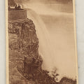 Lot 097 - Antique Carte De Visite C.D.V. Photograph Of Prospect Point, Niagara Falls
