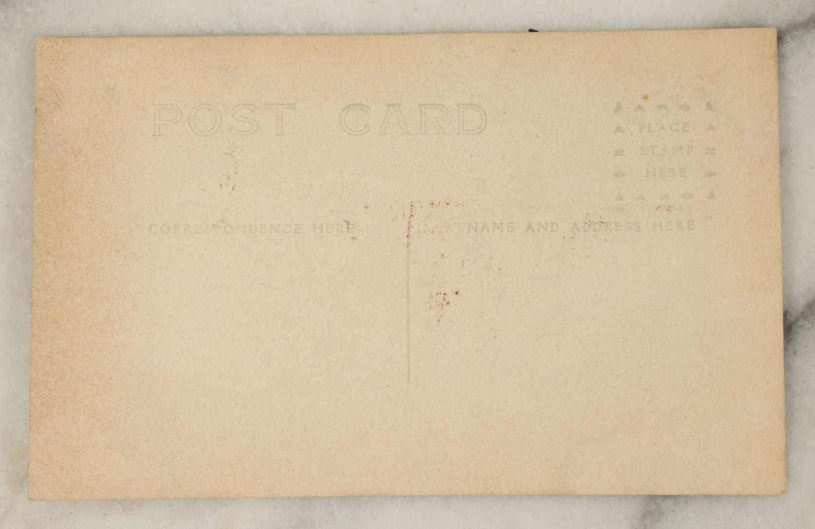 Lot 100 - Single Antique Real Photo Postcard, R.P.P.C., Boy In Hat Sitting On Stoop With Dog