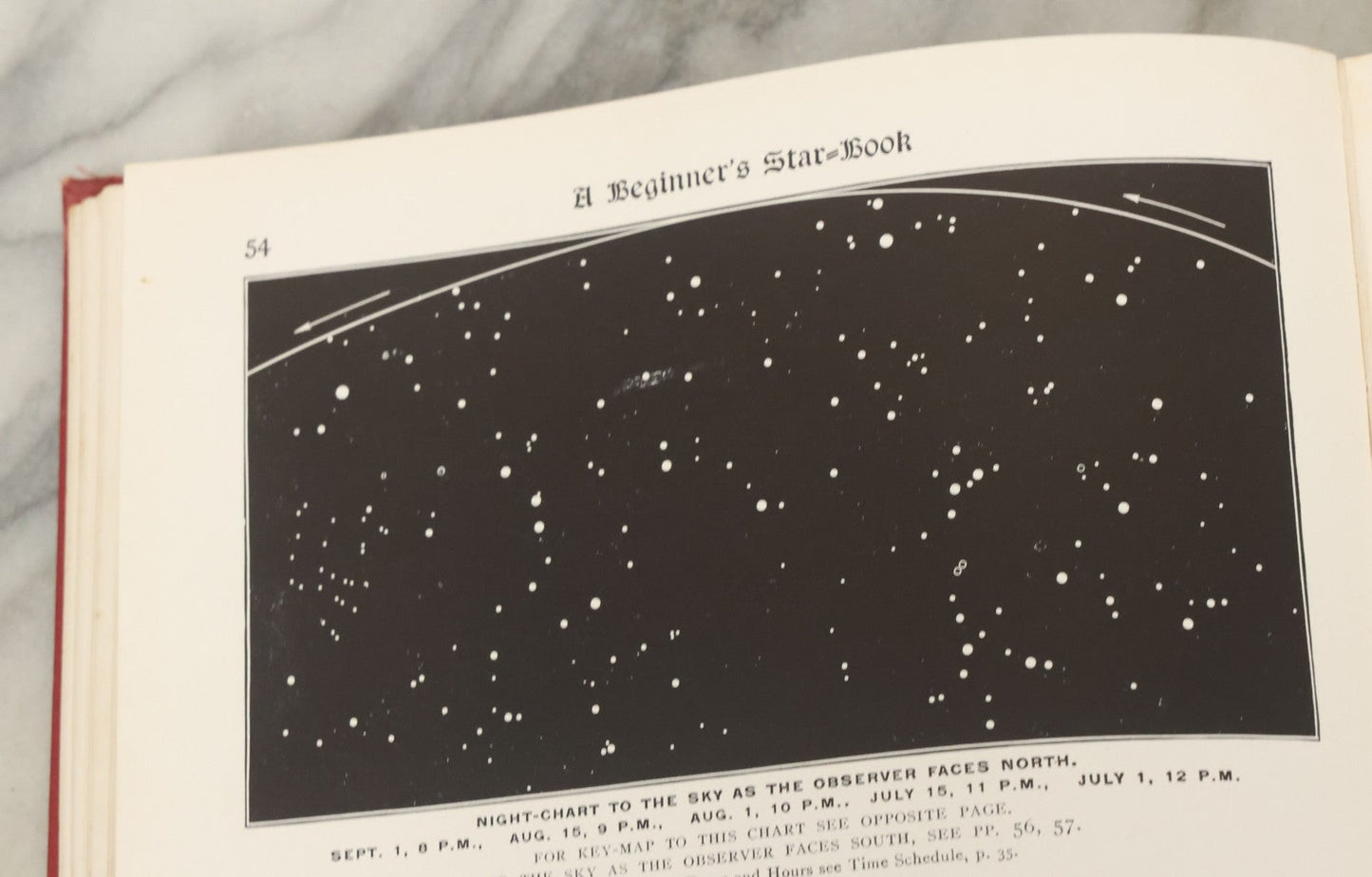 Lot 126 - "A Beginner's Star Book" Vintage Astronomy Book By Kelvin Mckready, With Charts Of The Moon, Tables Of The Planets, And Star Maps, G.P. Putnam's Sons Publishers, New York And London, Fourth Revised Edition, 1937