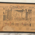 Lot 132 - Antique Hand Colored Historical Print Depicting The Geneva Escalade Attack Of 1602, By Imagerie D'Épinal Printing House, France