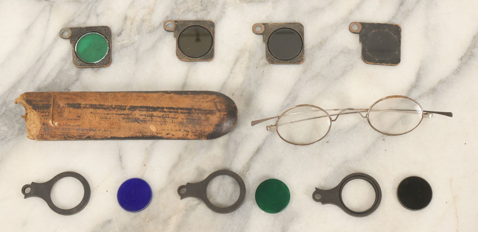Lot 145 - Junk Drawer Lot, Grouping Of Miscellaneous Optical Items, In ...