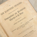 Lot 147 - "The New Hampshire Churches Comprising Histories Of The Congregational And Presbyterian Churches In The State With Notices Of Other Denominations" Antique Book By Robert F. Lawrence, Claremont Manufacturing Company, 1856