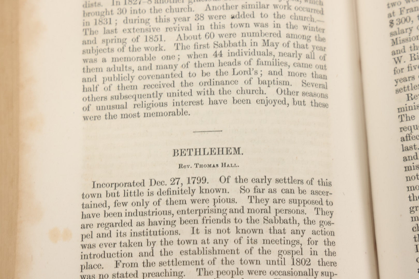 Lot 147 - "The New Hampshire Churches Comprising Histories Of The Congregational And Presbyterian Churches In The State With Notices Of Other Denominations" Antique Book By Robert F. Lawrence, Claremont Manufacturing Company, 1856