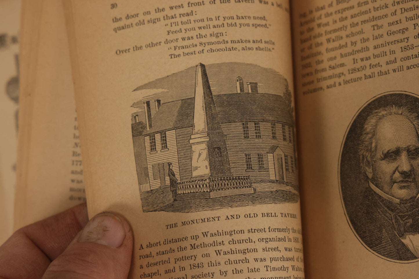 Lot 149 - "The North Shore Of Massachusetts Bay, An Illustrated Guide" Antique Booklet By Benjamin D. Hill And Winfield s Nevins With Fold Out Map, Includes Information About Salem, Witch Trials, Published 1892, Note Poor Condition