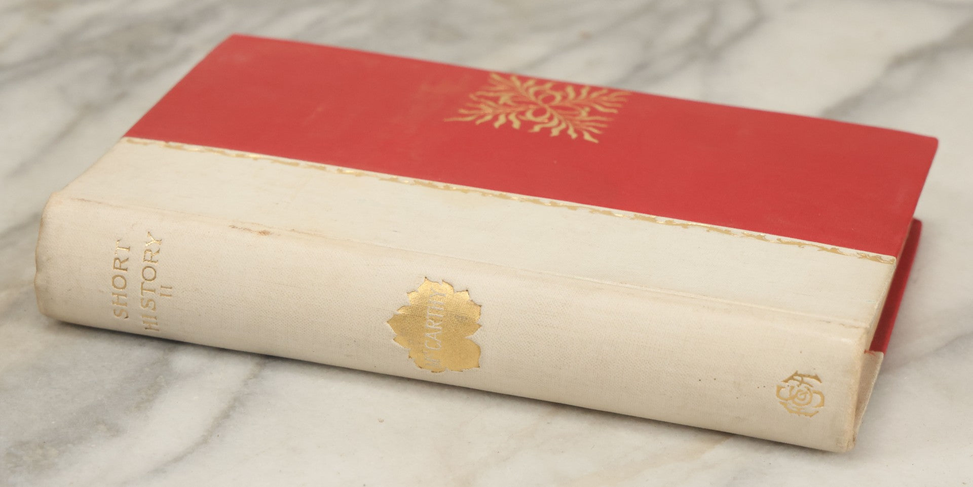 Lot 156 - "A Short History Of Our Own Times From The Accession Of Queen Victoria To The General Election Of 1880" Antique Book By Justin Mccarthy, With 68 Illustrations By Joseph M. Gleeson, Volume II, 1893