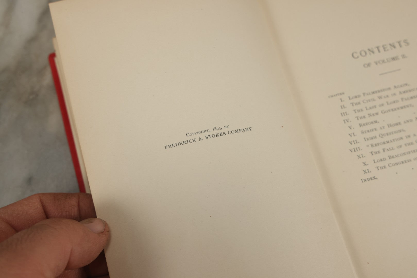 Lot 156 - "A Short History Of Our Own Times From The Accession Of Queen Victoria To The General Election Of 1880" Antique Book By Justin Mccarthy, With 68 Illustrations By Joseph M. Gleeson, Volume II, 1893