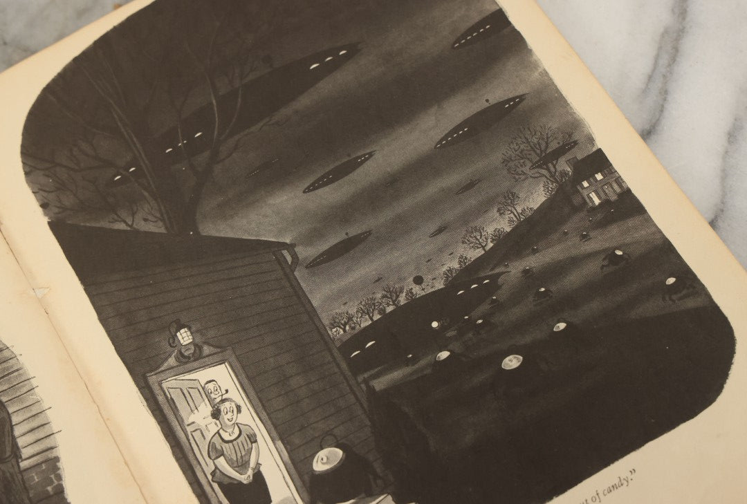 Lot 158 - "Homebodies" Vintage Illustrated Book By Charles Addams, Featuring The Characters Of The Addams Family, Simon And Schuster, Publishers, New York, 1954, Fifth Printing, Note Wear To Binding