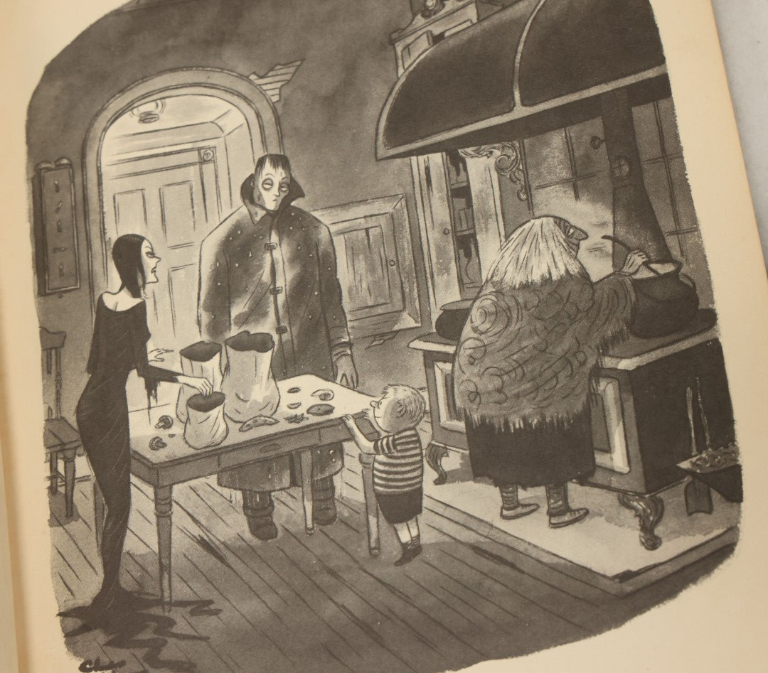 Lot 158 - "Homebodies" Vintage Illustrated Book By Charles Addams, Featuring The Characters Of The Addams Family, Simon And Schuster, Publishers, New York, 1954, Fifth Printing, Note Wear To Binding