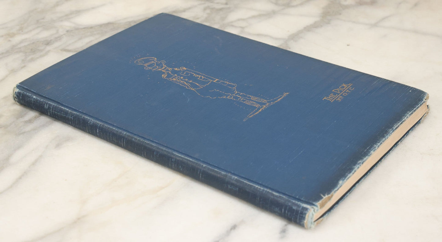 Lot 164 - "The Pick 3rd O.T.C." Antique Yearbook From Third Officers Training Camp, Fort Devens, Massachusetts, Circa 1918, World War One