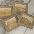 Lot 177 - Grouping Of Four Antique Boarded Photographs Of Houses, Cabins, Etc., In And Around Saint Pierre And Miquelon (French Territory Near Newfoundland, Canada)
