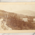Lot 187 - Antique Cabinet Card Photograph Of The Summit Of Wachusett Mountain, Massachusetts