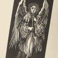 Lot 195 - "Timing Devices: Poems" Vintage Illustrated Poetry Book By Paul Mariani, Limited Printing Of 175 Copies, Signed By The Author, 1977, Notebook Has Bend