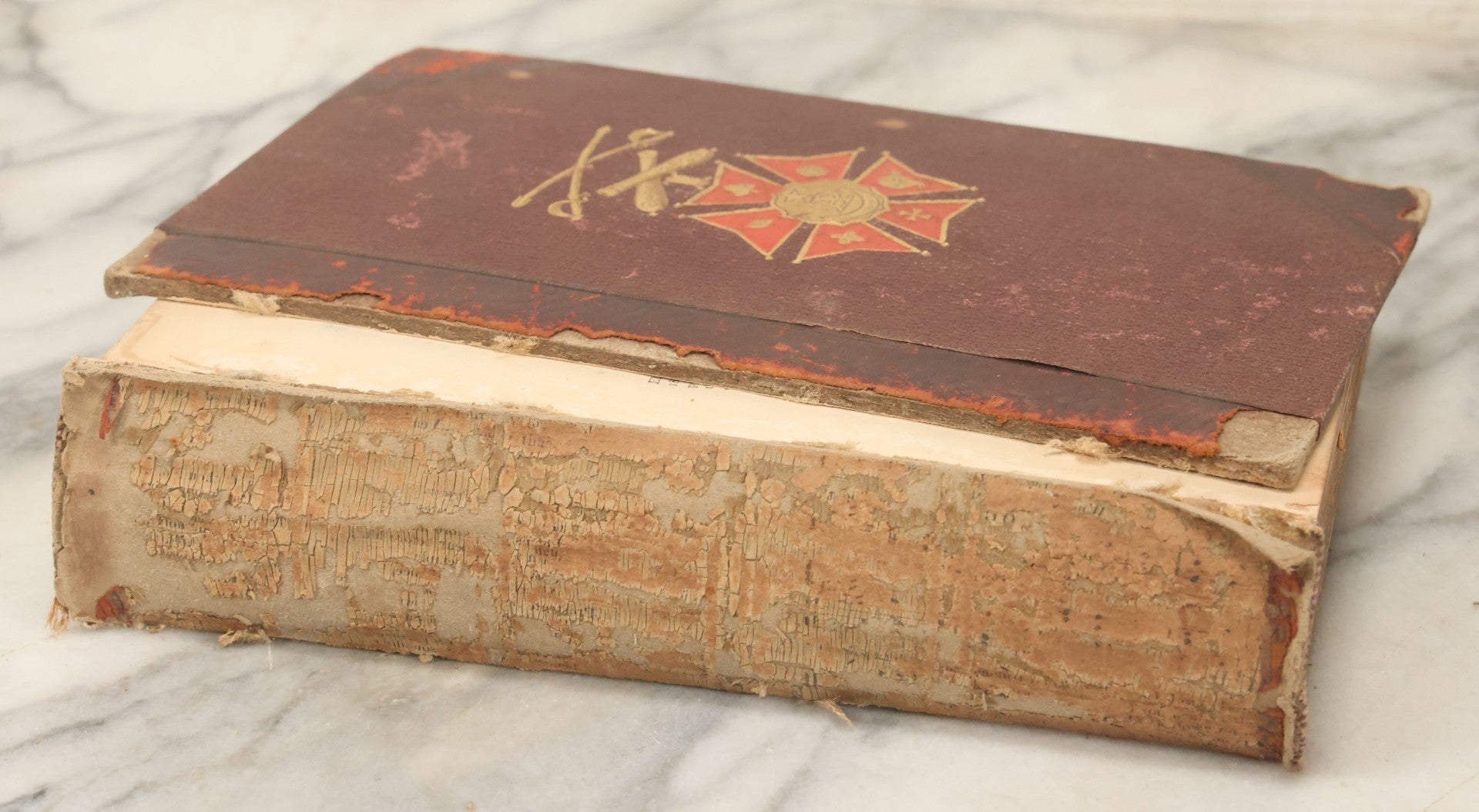 Lot 199 - "The Life, Services, And Character Of George B. Mcclellan" Antique Book, Very Poor Condition, Craft Grade, Heavy Wear Throughout, Covers Detached