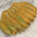 Lot 017 - Vintage Hand-Carved Wooden Banana Bunch, Tropical Fruit Decor, Kitchen Display, Possible Advertising