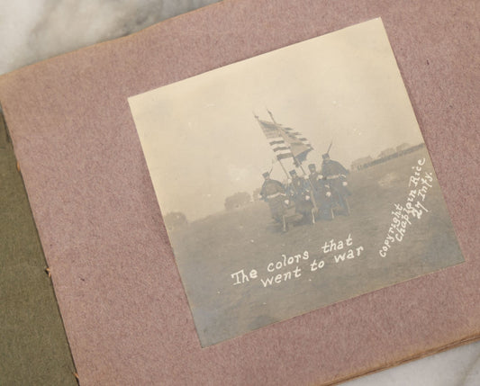 Lot 023 - Antique Photograph Booklet Album Of Photographs Of The Battle Of Bayan, Island Of Mindanao, Philippines, 1902, With 26 Photos