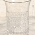 Lot 045 - Antique Moxie Soda Fountain Glass Drinking Cup, "Licensed Only For Serving Moxie," Trademarked