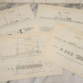 Lot 086 - Grouping Of Four Antique Maritime Navy Ship Diagrams Including The U.S.S. Dolphin, U.S.S. Puritan, U.S.S. Vesuvius, And U.S.S. Atlanta, From Trans Soc. Naval Architects And Marine Engineers, Vol. I, 1893