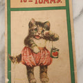 Lot 089 - "What Happened To Tommy" Vintage Illustrated Children's Book By Frances Brundage, No. 29,  Made In U.S.A., Note Various Wear, Loosening Pages
