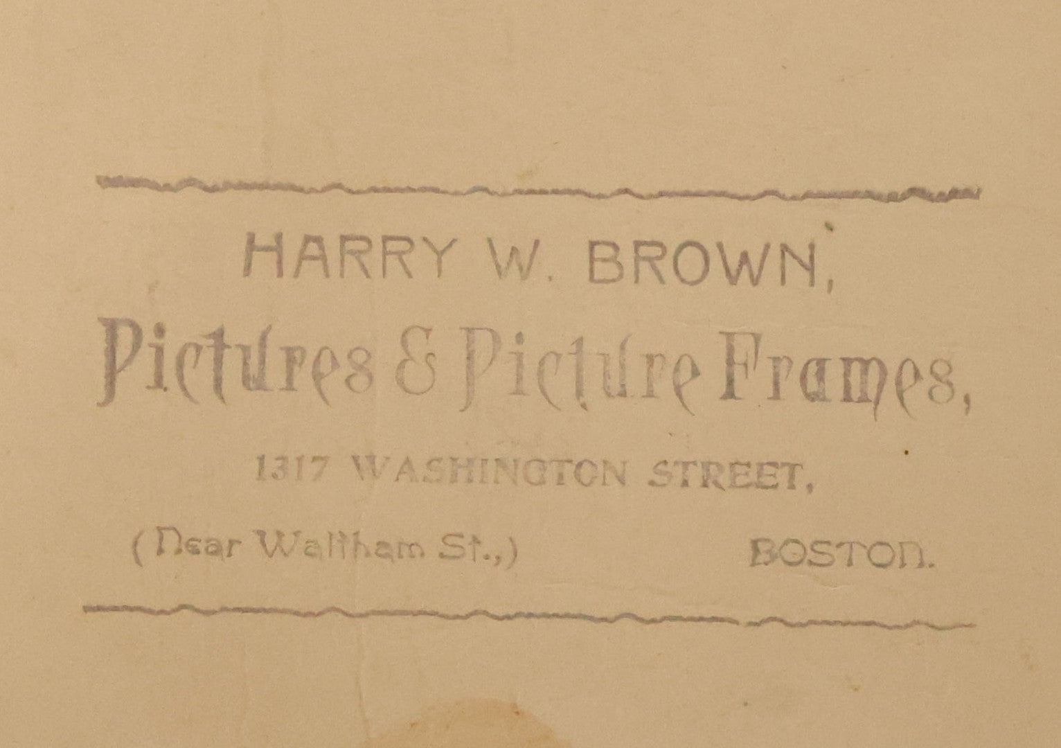 Lot 135 - Antique Boarded Photograph Of Grouping Of Soldiers Posing Beside Tents With Their Dog, Likely Civil War Era, Harry W. Brown Pictures And Picture Framers, Boston