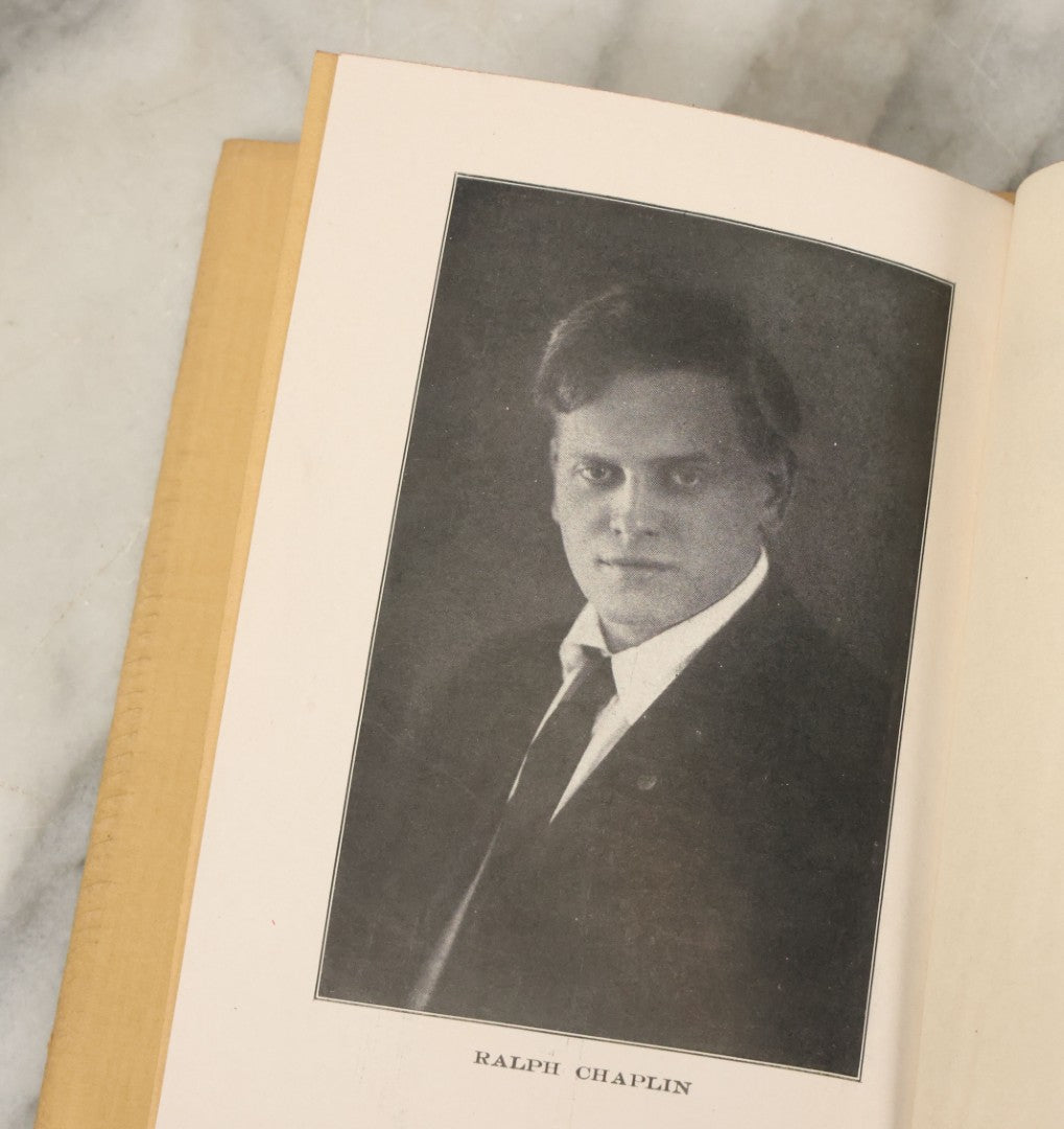 Lot 137 - "Bars And Shadows, The Prison Poems Of Ralph Chaplin", Copyright 1922 By Edith M. Chaplin, With Introduction By Scott Nearing