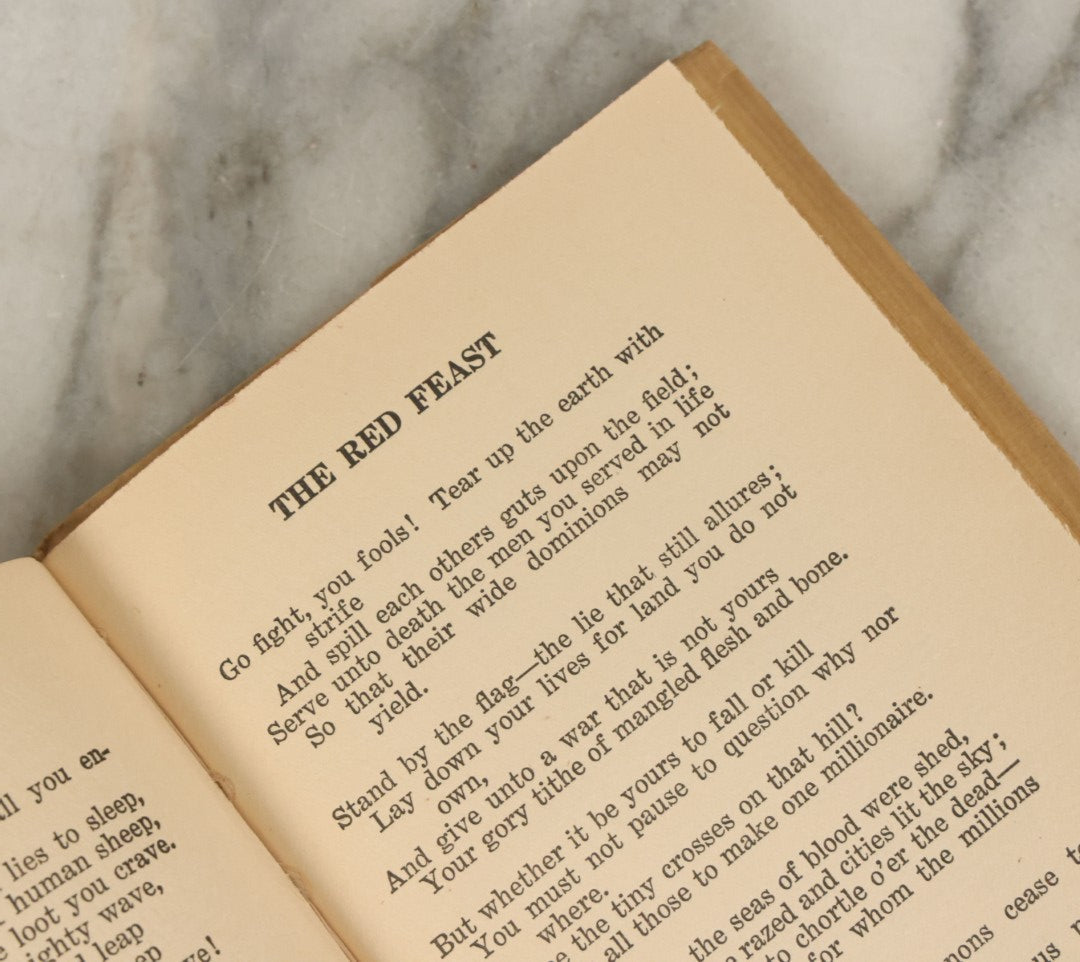 Lot 137 - "Bars And Shadows, The Prison Poems Of Ralph Chaplin", Copyright 1922 By Edith M. Chaplin, With Introduction By Scott Nearing
