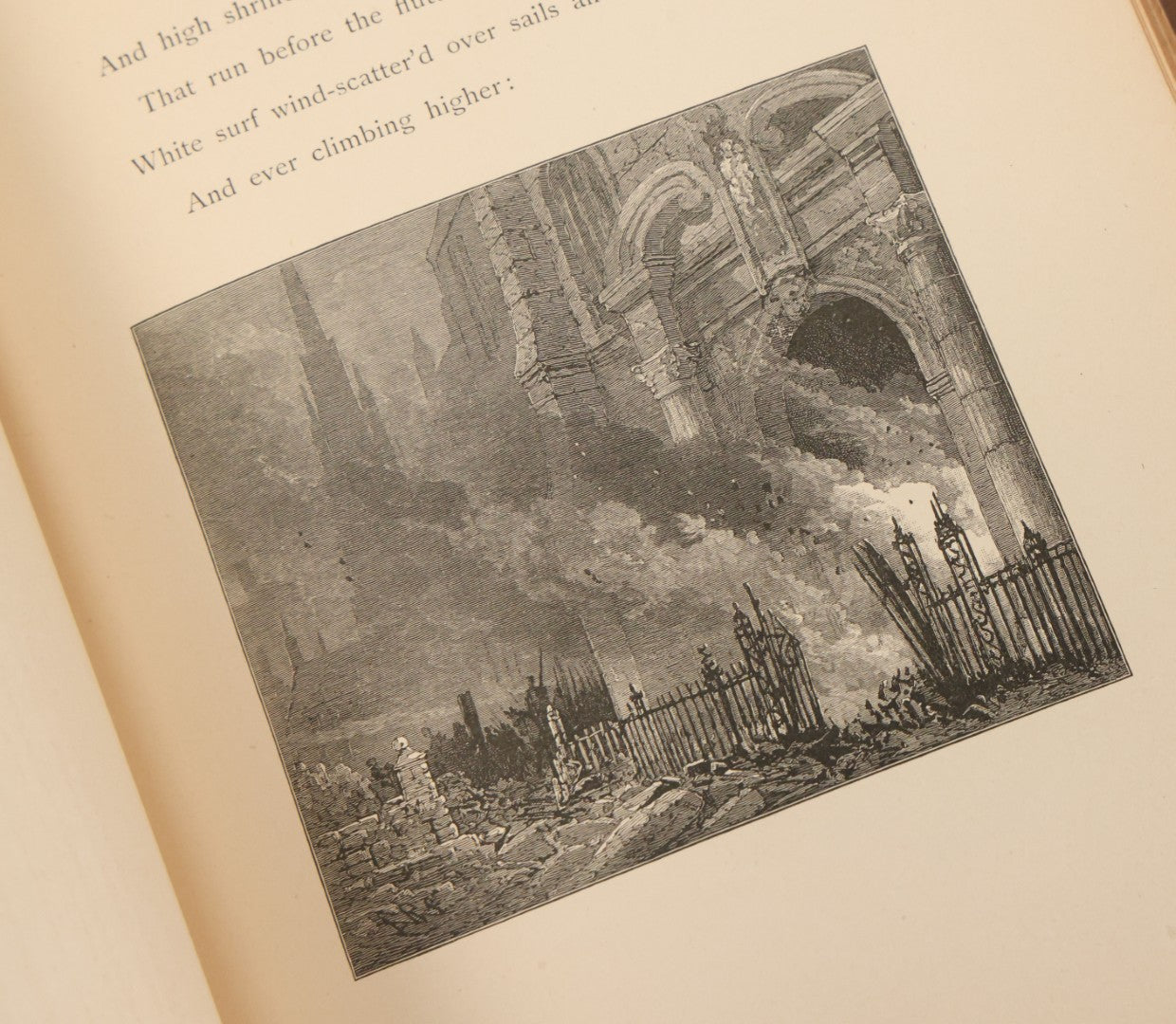 Lot 143 - "A Dream Of Fair Women" Antique Poetry Book By Alfred Tennyson, Illustrated James R. Osgood And Company, Boston, 1885