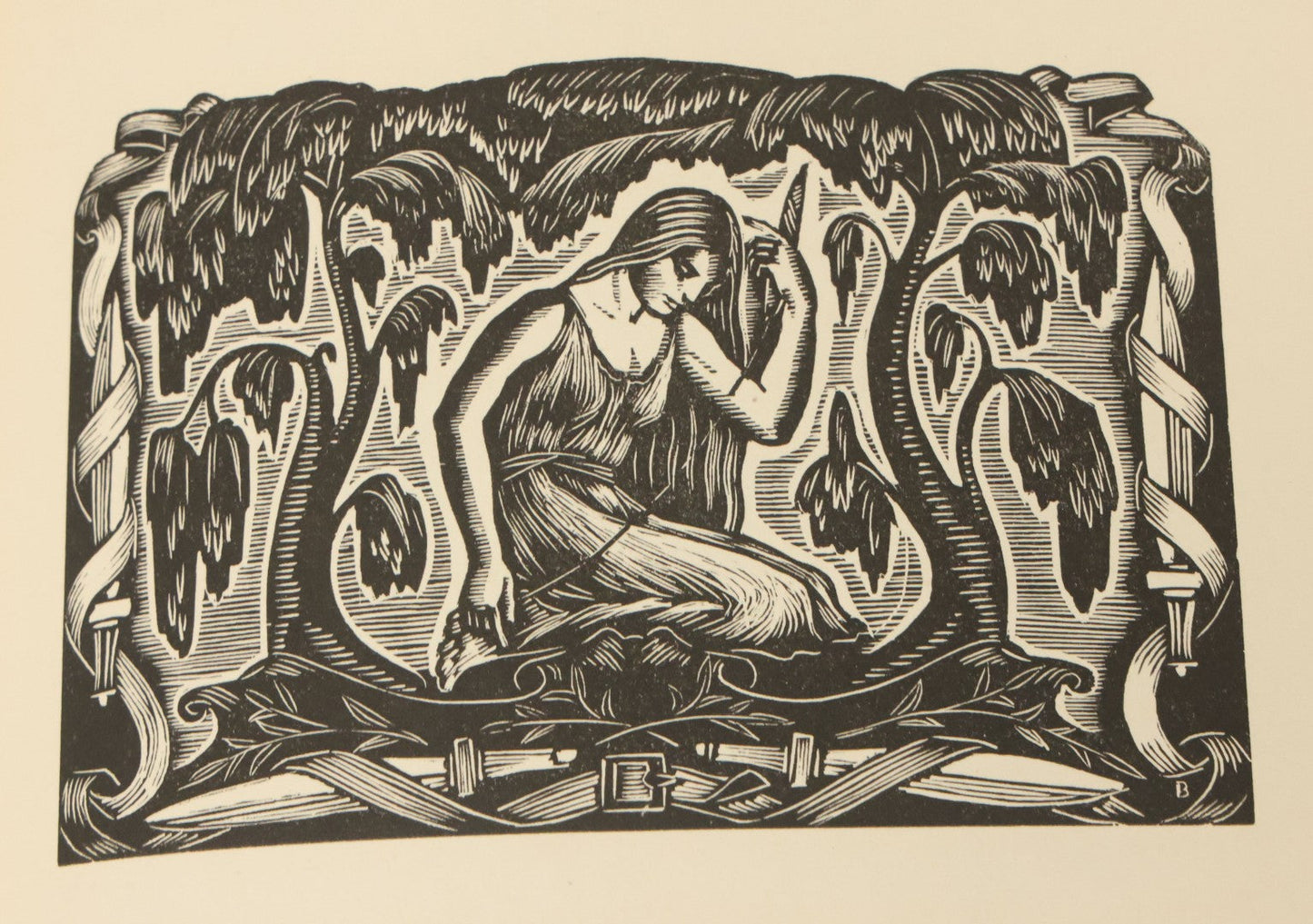 Lot 145 - "The Maides Tragedy" By Frances Beaumont And John Fletcher, Vintage Drama Theater Play, With Wood Engravings By Freda Bone, Printed For Cheshire House Publishers, New York 1942, Limited Edition Number 713 Of 1,200