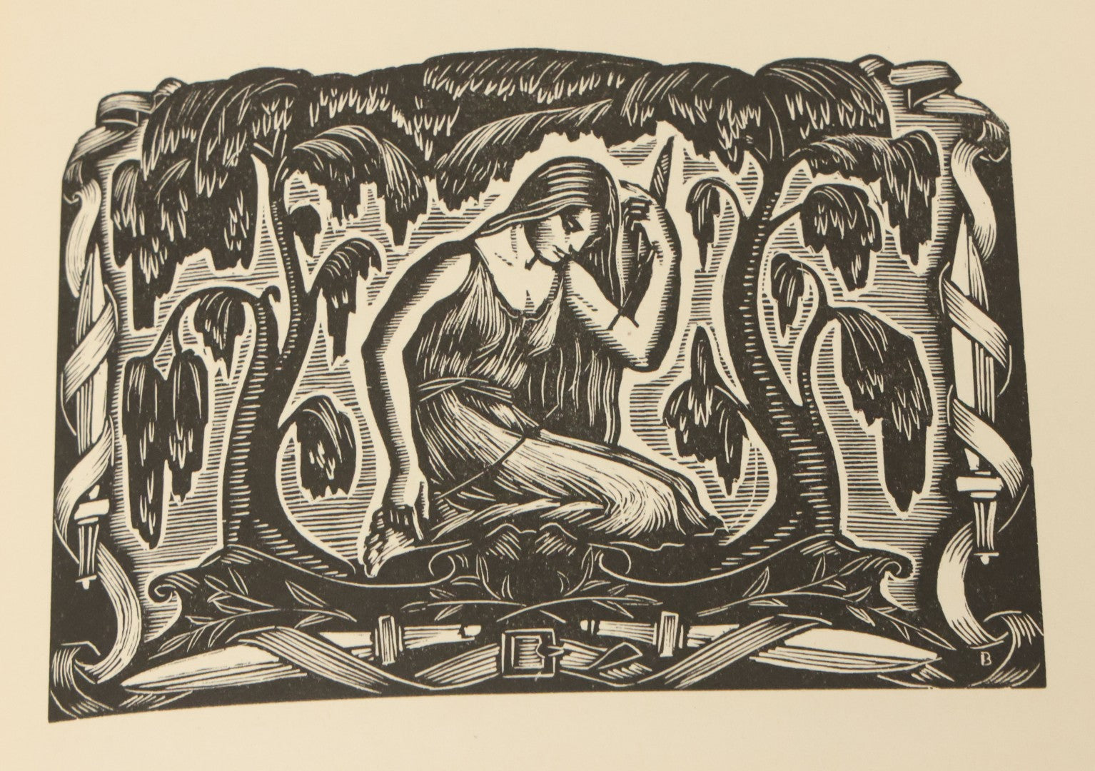 Lot 145 - "The Maides Tragedy" By Frances Beaumont And John Fletcher, Vintage Drama Theater Play, With Wood Engravings By Freda Bone, Printed For Cheshire House Publishers, New York 1942, Limited Edition Number 713 Of 1,200
