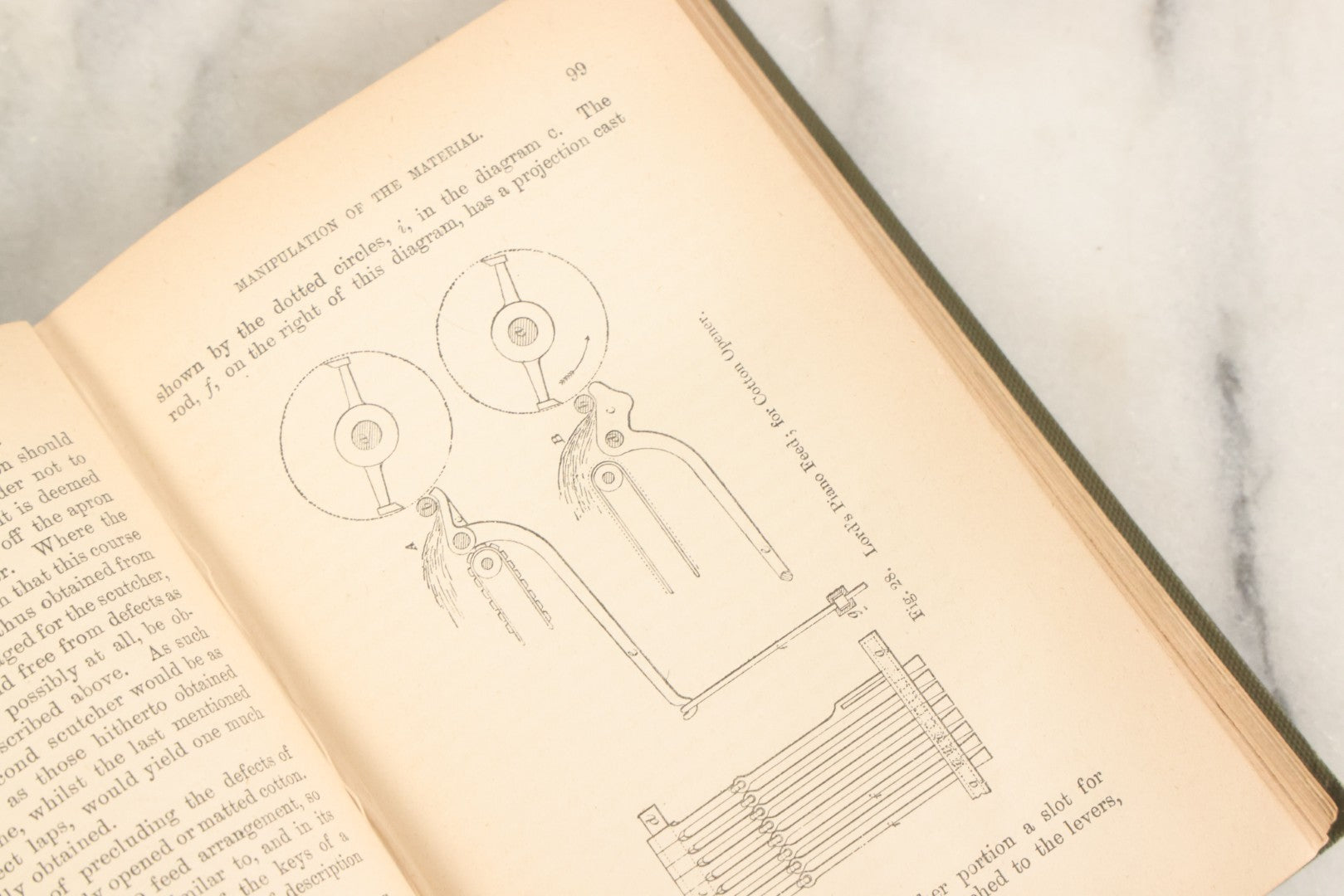 Lot 146 - "Cotton Spinning: It's Development Principles And Practice" An Illustrated Technological Handbook By Richard Marsden With Appendix On Steam Engines And Boilers, George Bell And Sons, Publishers, London, 1886