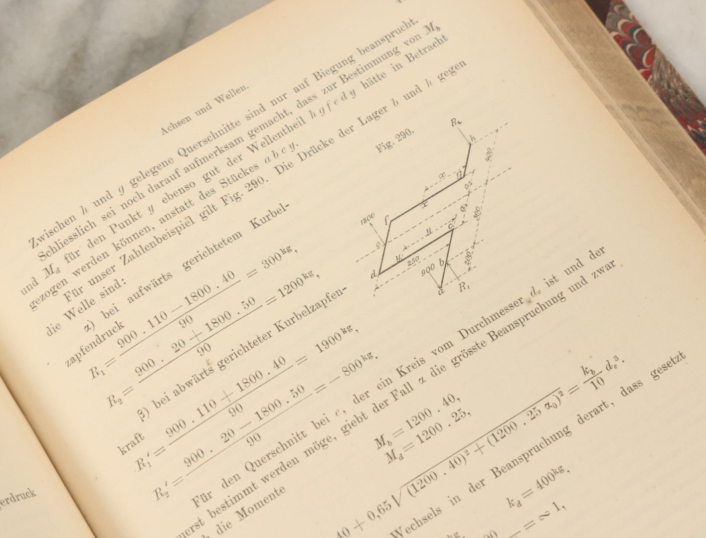 Lot 147 - "Die Maschinen-Elemente, Ihre Berechnung Und Konstruktion" (The Machine Elements, Their Calculation And Construction) By C. Bach, Two Volume Book Set, Illustrated, With Many Technical Illustrations In Second Volume, 1899