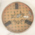 Lot 091 - Vintage "Who Catches Us?" Mousetrap Dexterity Game With Three Mice And Fake Mouse Poop, Made In Germany, Note Chip In Glass, 3-7/8" Diameter