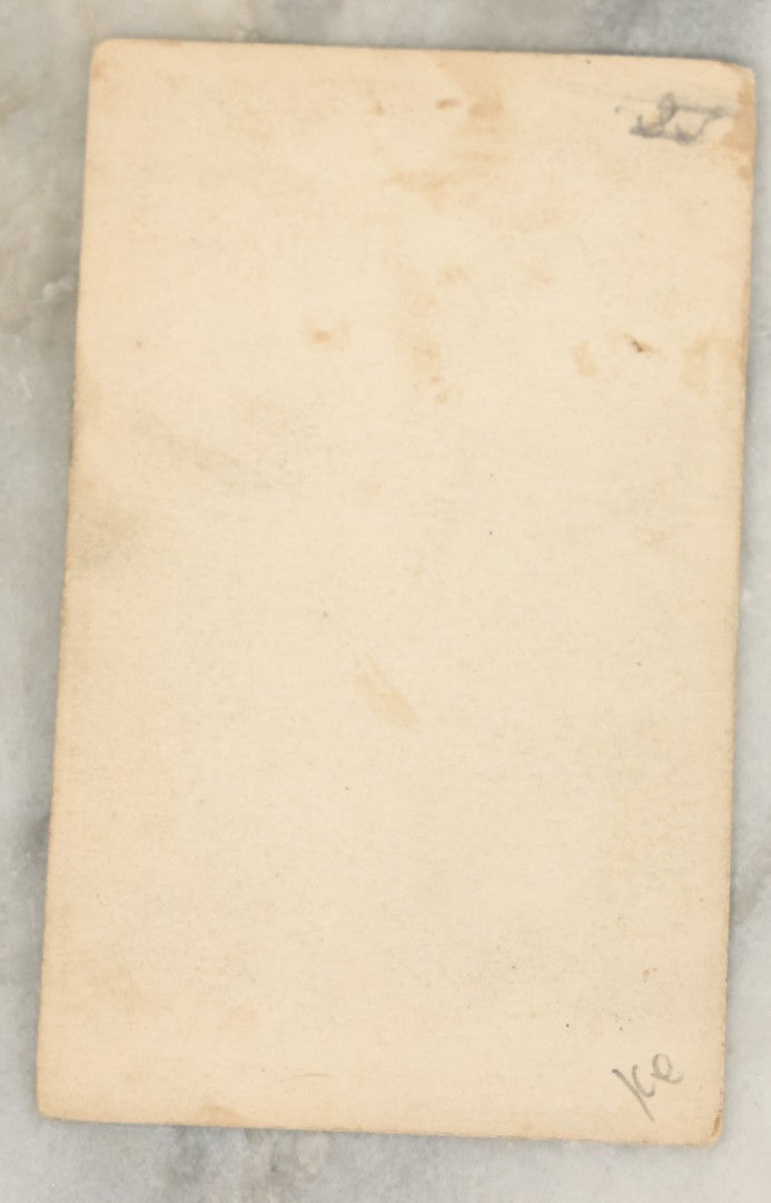 Lot 115 - Single Antique Carte De Visite C.D.V. Illustrated Album Filler Card Depicting George Washington, No Publishers Mark