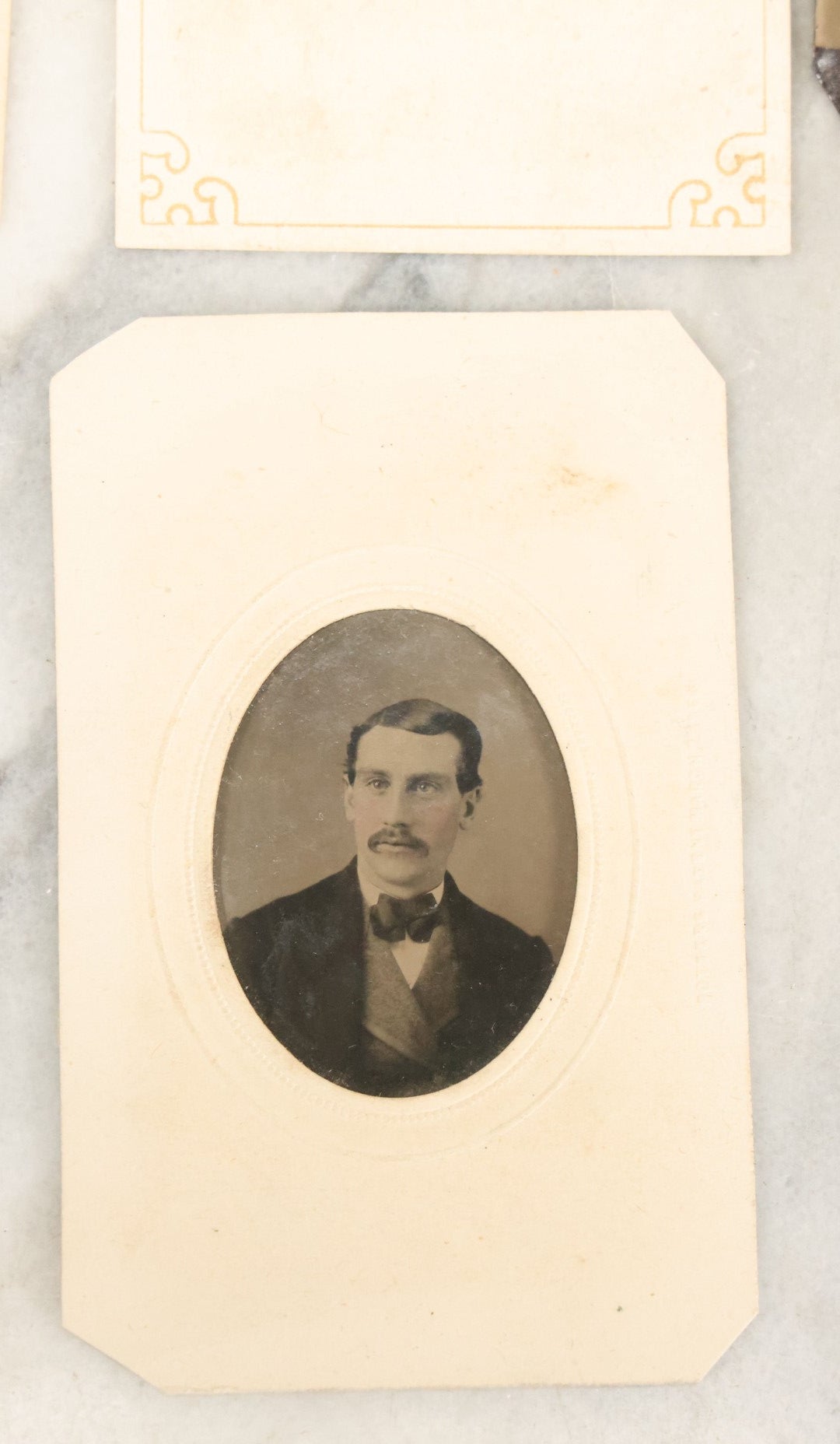 Lot 119 - Grouping Of 12 Antique Tintype Photographs Of Men And Women, Including Elderly Man With Long White Beard And Woman With Gold Jewelry