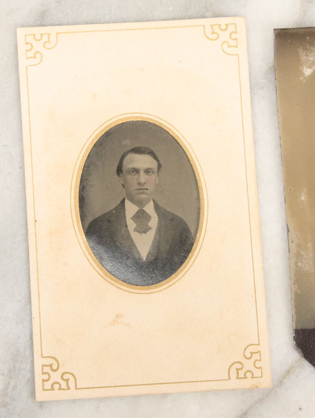 Lot 119 - Grouping Of 12 Antique Tintype Photographs Of Men And Women, Including Elderly Man With Long White Beard And Woman With Gold Jewelry