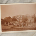 Lot 132 - Antique Cabinet Card Photograph Of The Aftermath Of "A Big Fire" In Hannover, Massachusetts, Nov. 11 1898, 4 Lives Lost And Several Injured, H.L. Sturtevant Photographer, Hannover, Mass