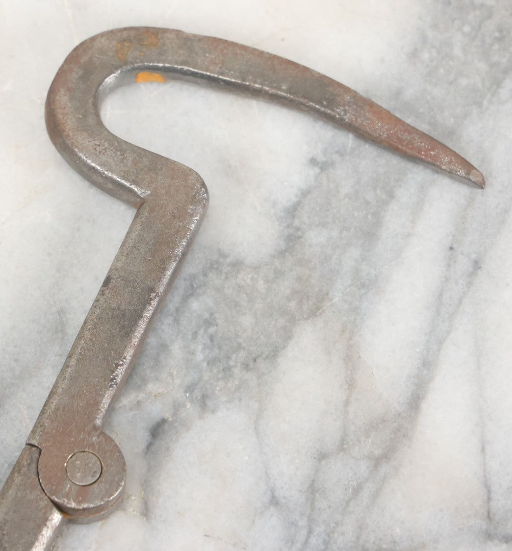 Lot 106 - Antique Cast Metal Horse Hoof Hammer Hook Farrier's Tool