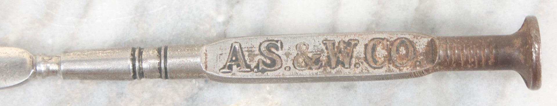 Lot 120 - Grouping Of 5 Antique Advertising Letter Openers Including Clarence A. O'Brien, Patent Attorney, Curran's Express, Inc., A.S. & W. Co., Nissen's Institute, And Pawtucket Fraternal Chapter