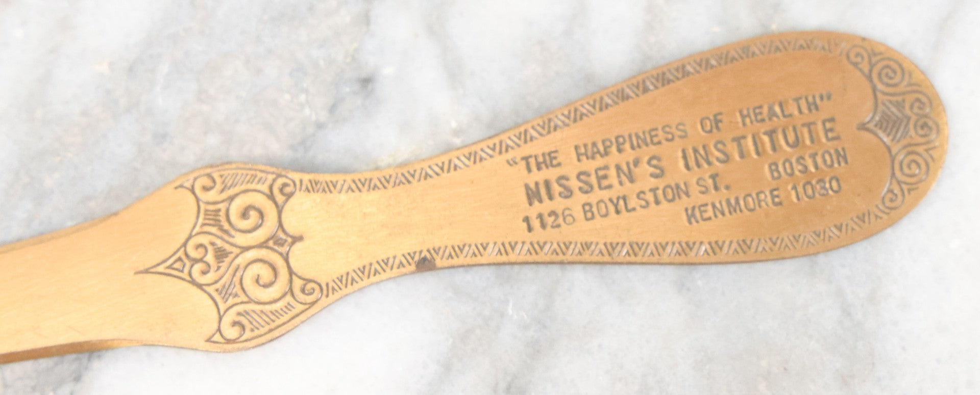 Lot 120 - Grouping Of 5 Antique Advertising Letter Openers Including Clarence A. O'Brien, Patent Attorney, Curran's Express, Inc., A.S. & W. Co., Nissen's Institute, And Pawtucket Fraternal Chapter