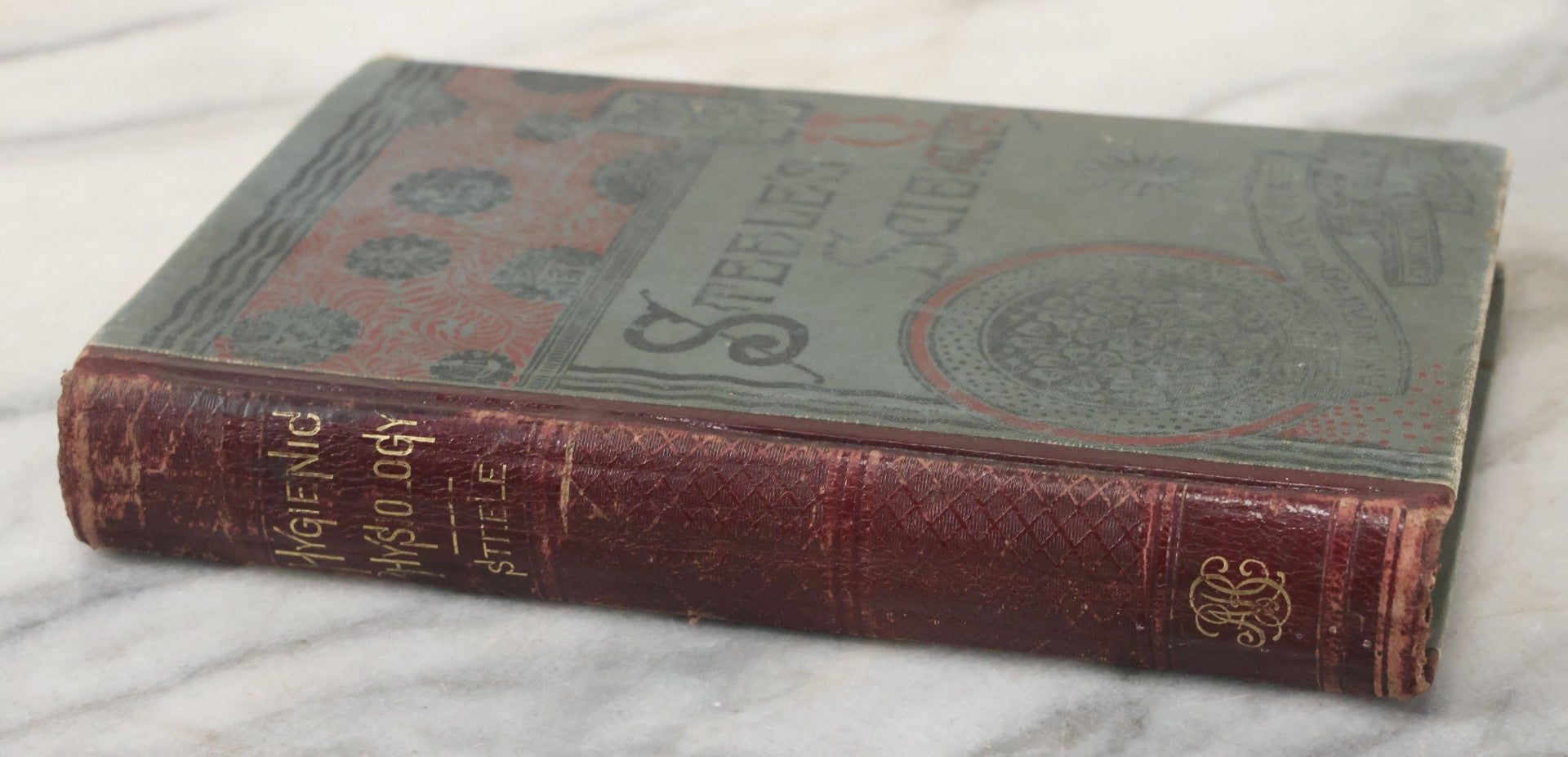 Lot 141 - "Pathfinder Physiology No. 3: Hygienic Physiology With Special Reference To The Use Of Alcoholic Drinks And Narcotics" Antique Book, By Joel Dorman Steele, Ph.D. Illustrated, American Book Company, Publishers, New York, 1888