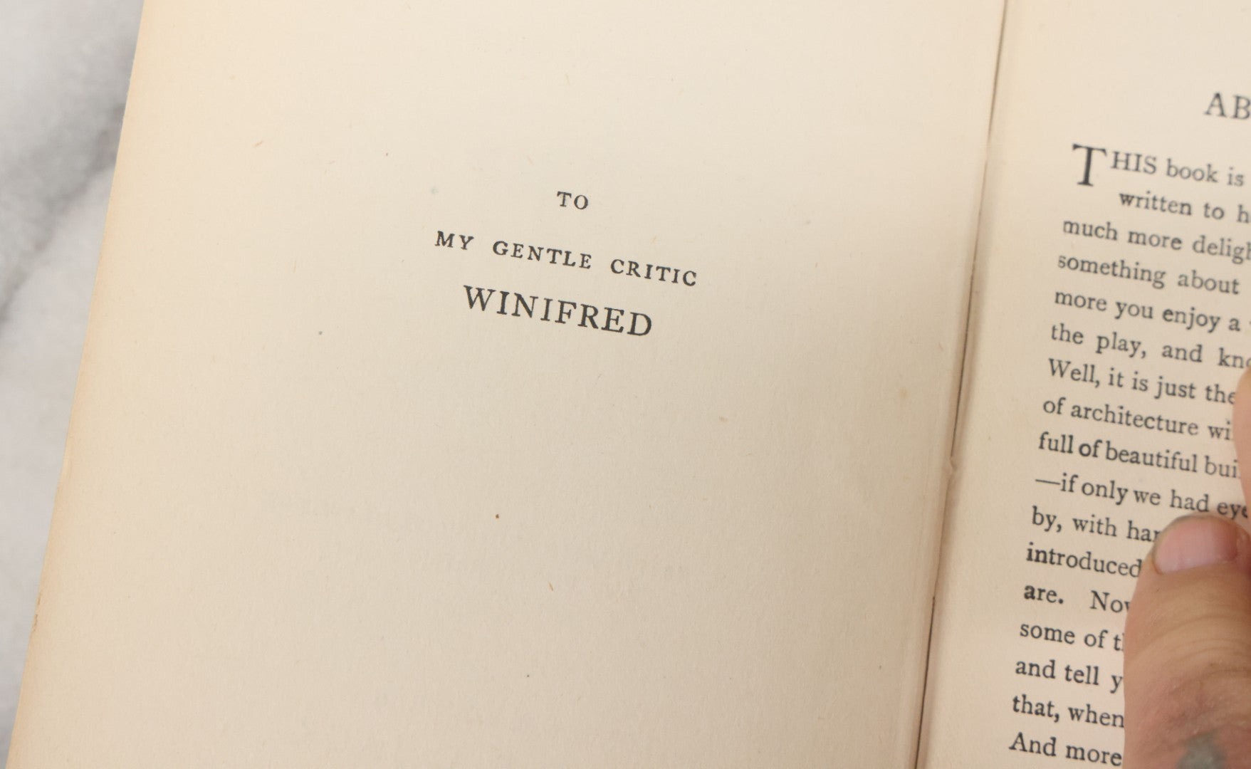 Lot 143 - "Architecture Shown To The Children" Antique Book By Gladys Wynne, Illustrated With Numerous Drawings And Photographs, T.C. & E.C. Jack, Publishers, London And Edinburgh, Circa 1900